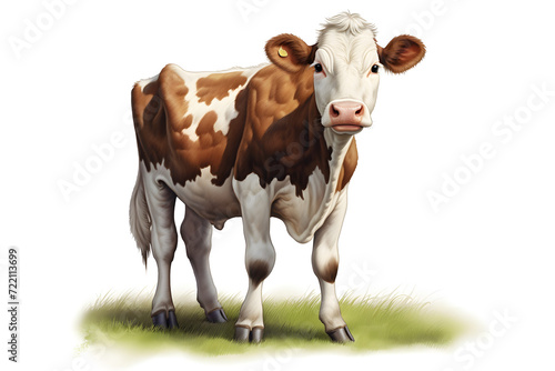 Illustration of a cow, cow milk, illustrated cow, drink milk, animal photo