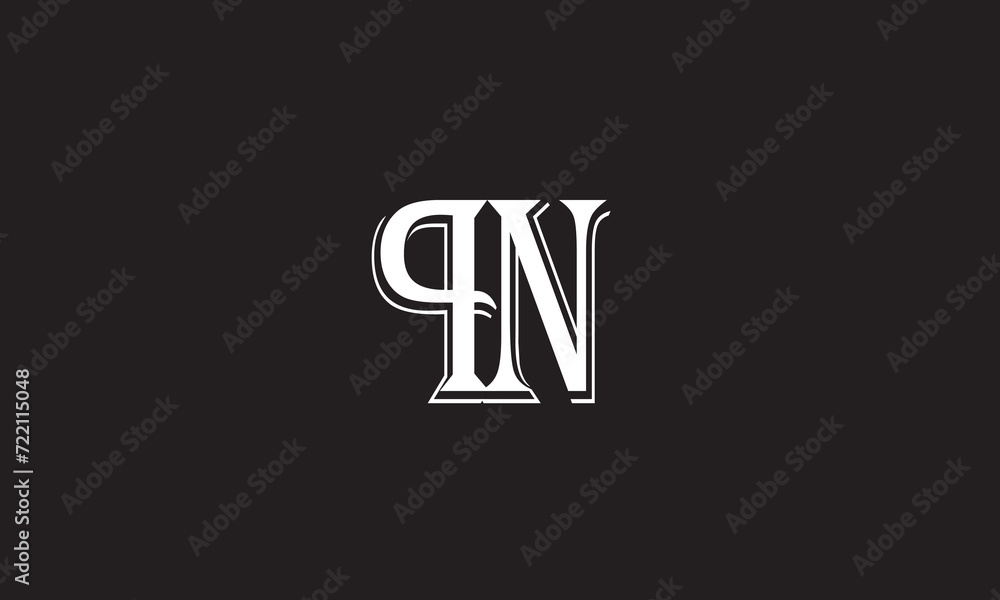 PN, NP , P , N , Abstract Letters Logo Monogram PN, NP , P , N , Abstract Letters Logo Monogram
