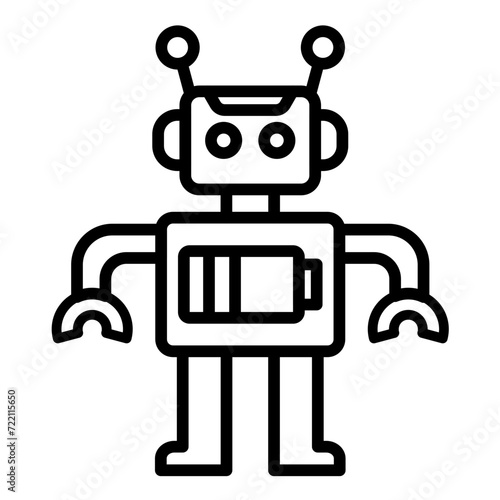 Robot Battery Icon