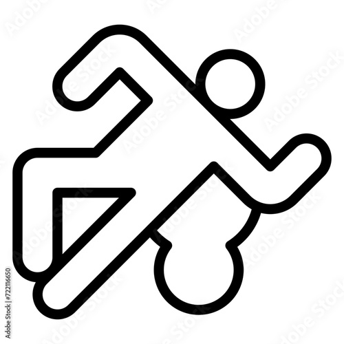 Murder Chalk Icon
