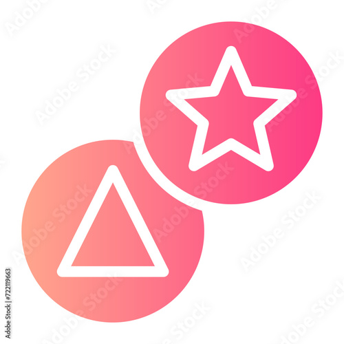 Dalgona Candy gradient icon