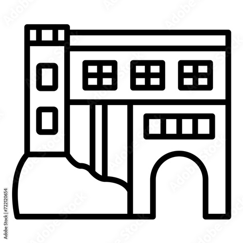 Amalfi Coastline Icon