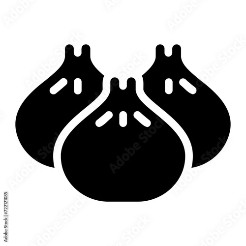 dumplings glyph icon