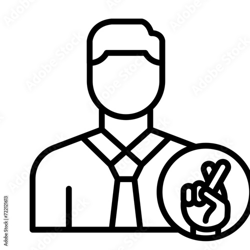 Dishonest Politician Icon