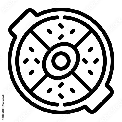 Bibimbap line icon