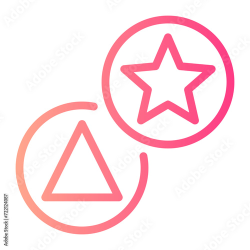 Dalgona Candy gradient icon