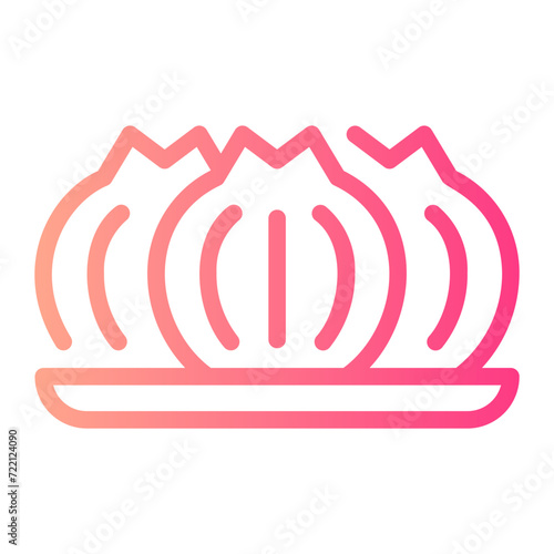 dumpling gradient icon