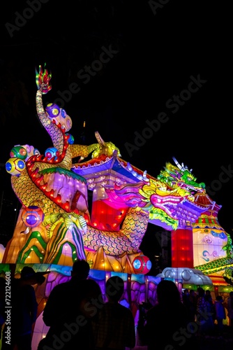 Taiwan  Taipei  lively  lantern festival  Xianglong Xianrui  lantern