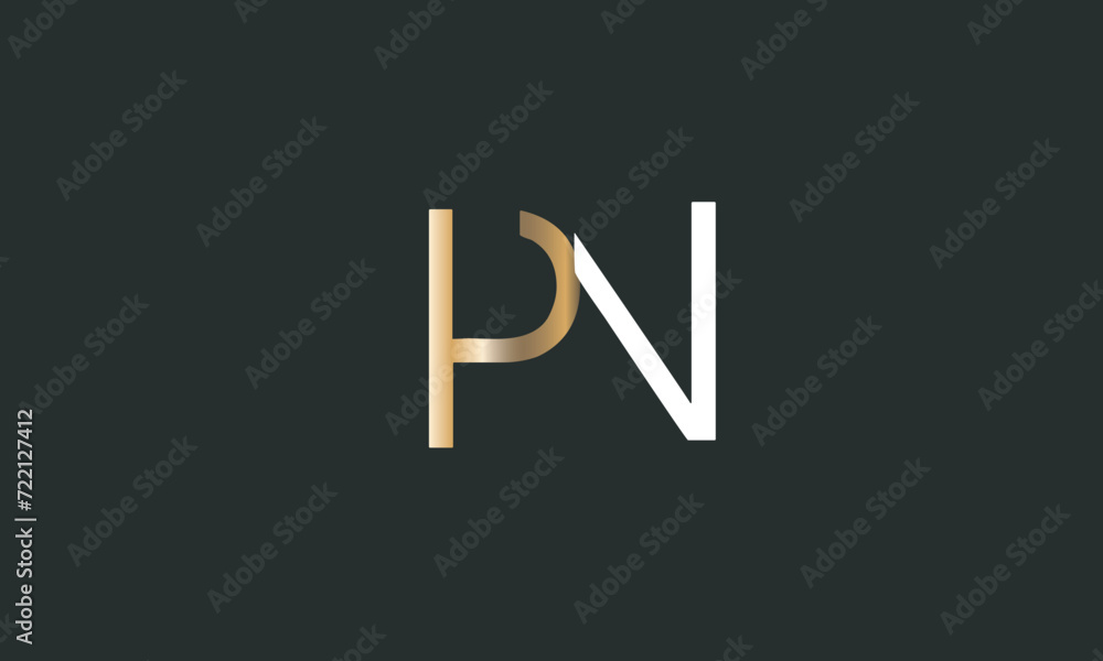 PN, NP , P , N , Abstract Letters Logo Monogram PN, NP , P , N , Abstract Letters Logo Monogram