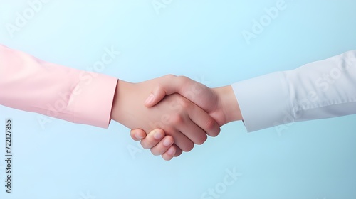 handshake between two professionals © PHET