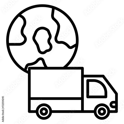 Worldwide Delivery Icon