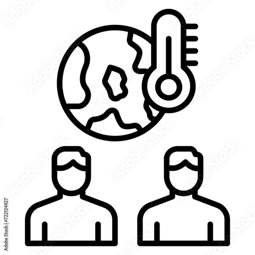 Global Warming Debate Icon