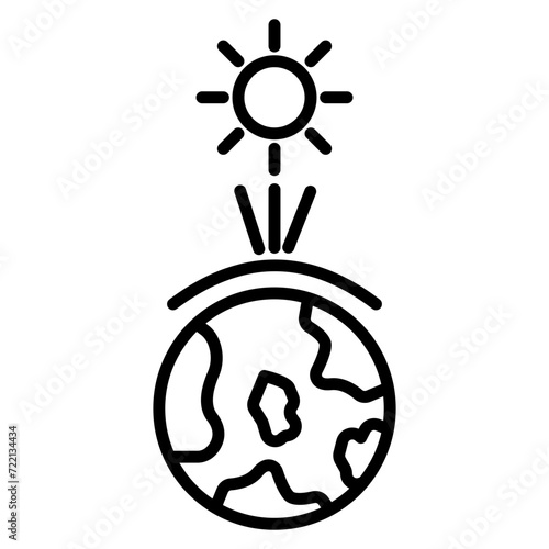 Greenhouse Effect Icon