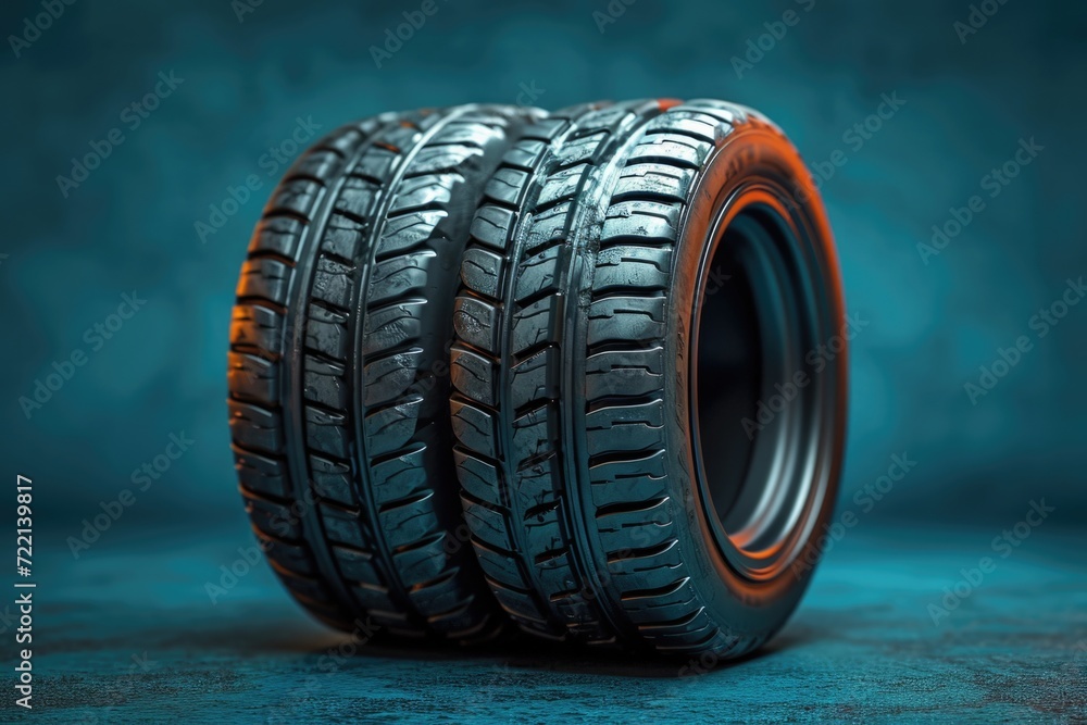 Obraz premium wheel of the car