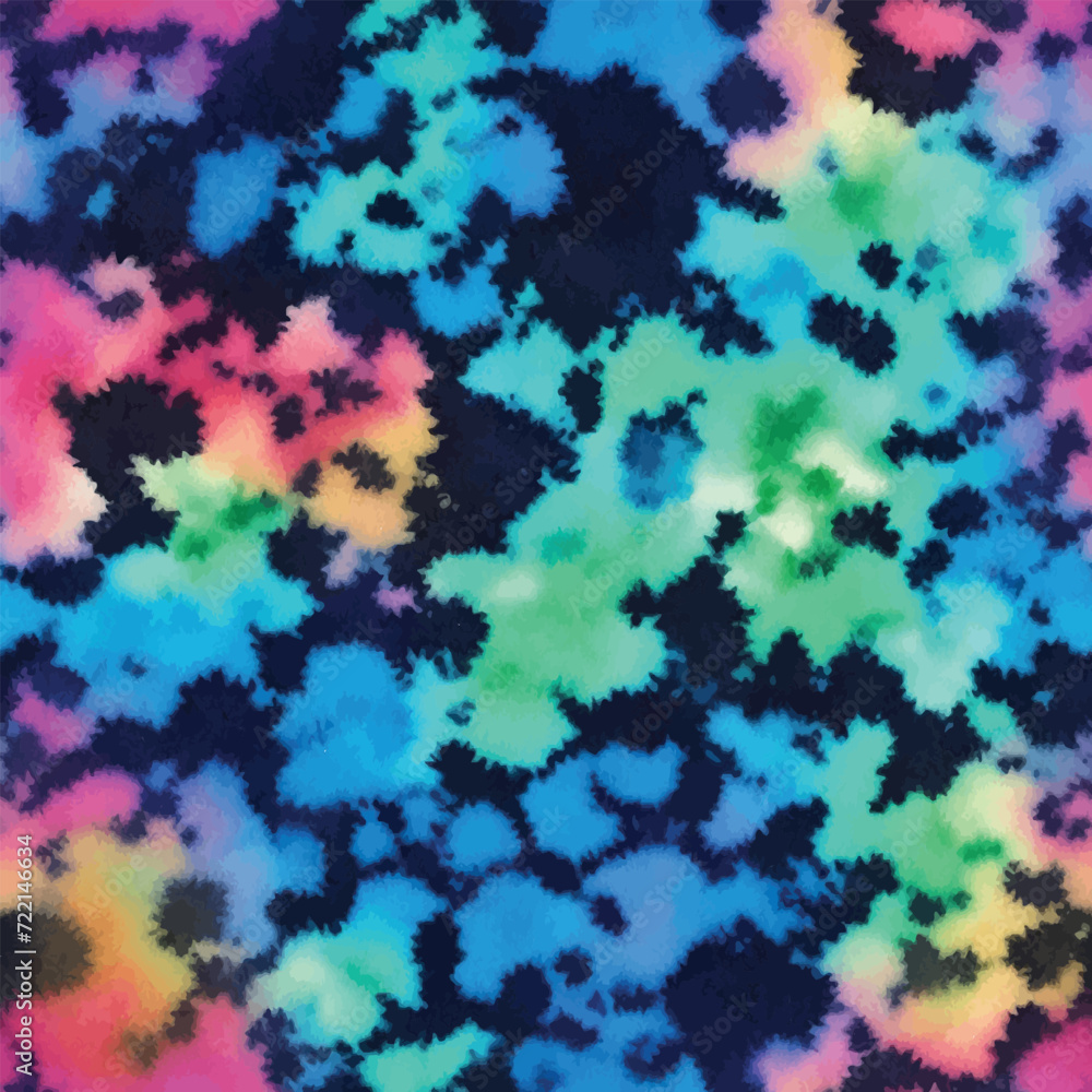 Seamless background with tai dye Seamless background with tai dye