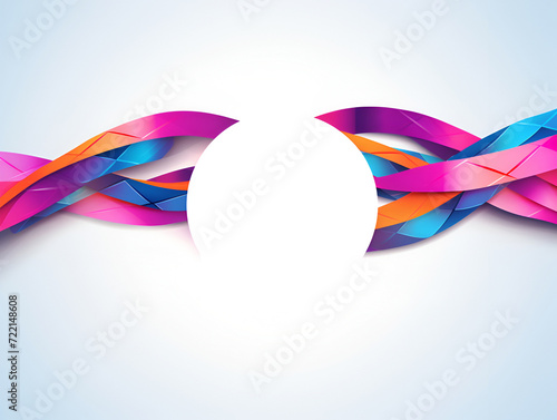 World Cancer Day banner with a colorful ribbon intertwined with symbols of strength