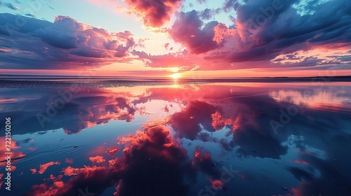 sunrise over the ocean © stock.finder