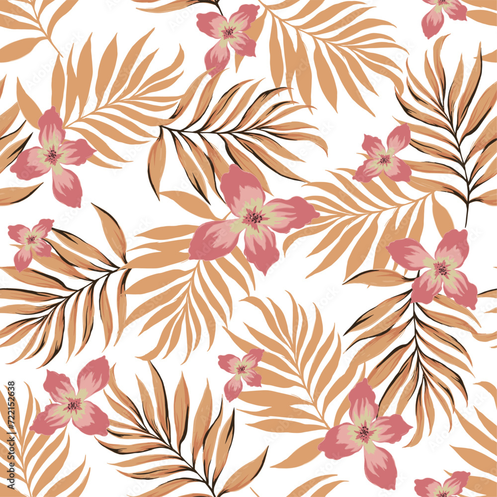 Palm leaf pattern Palm leaf pattern