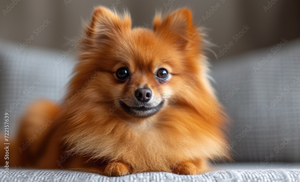 pomeranian dog portrait pomeranian dog portrait