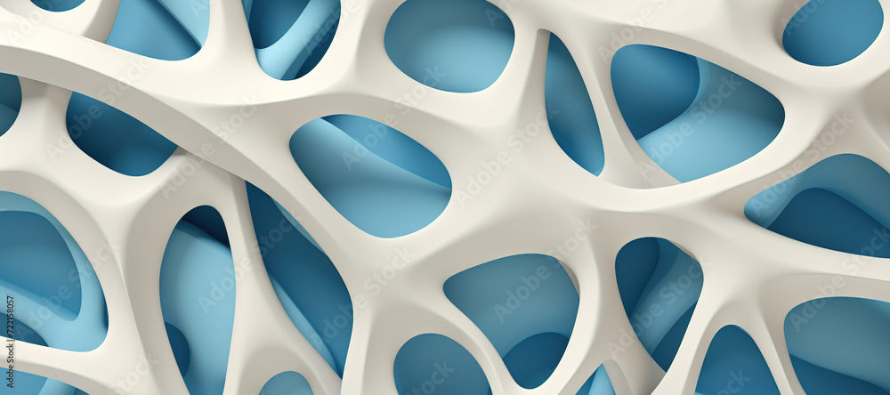 wave motif, hole pattern, blue and white 9 wave motif, hole pattern, blue and white 9