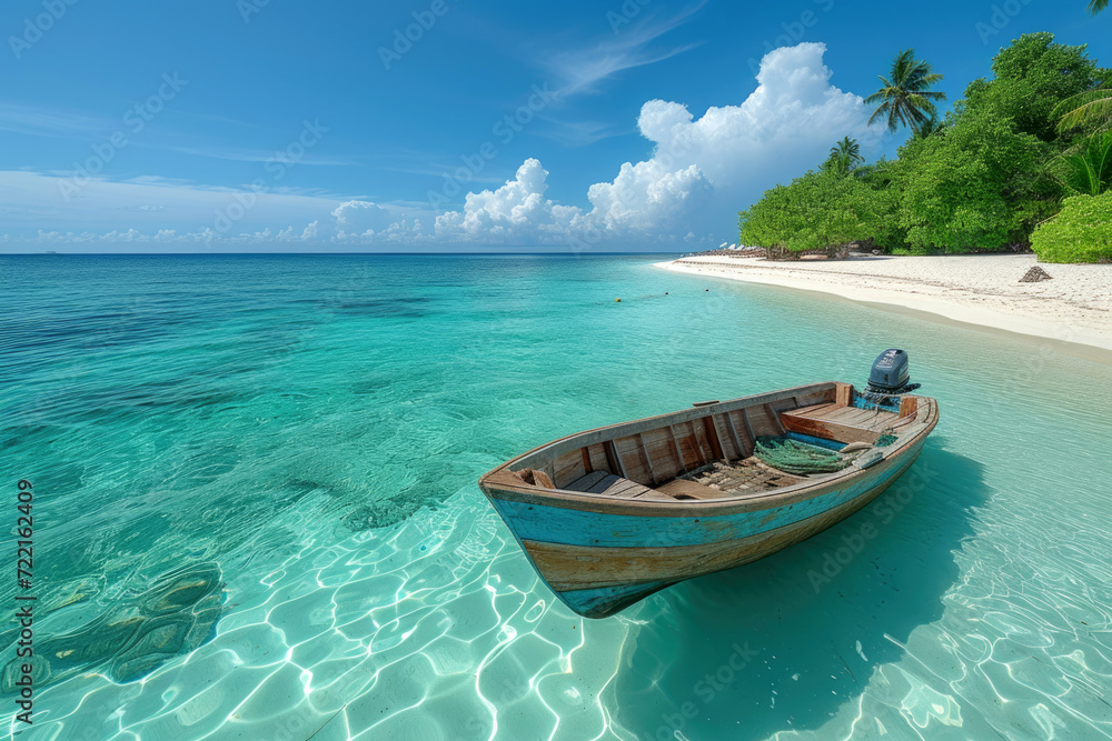 boat on the sea. travel catalogue photography of madagascar, Zanzibar 