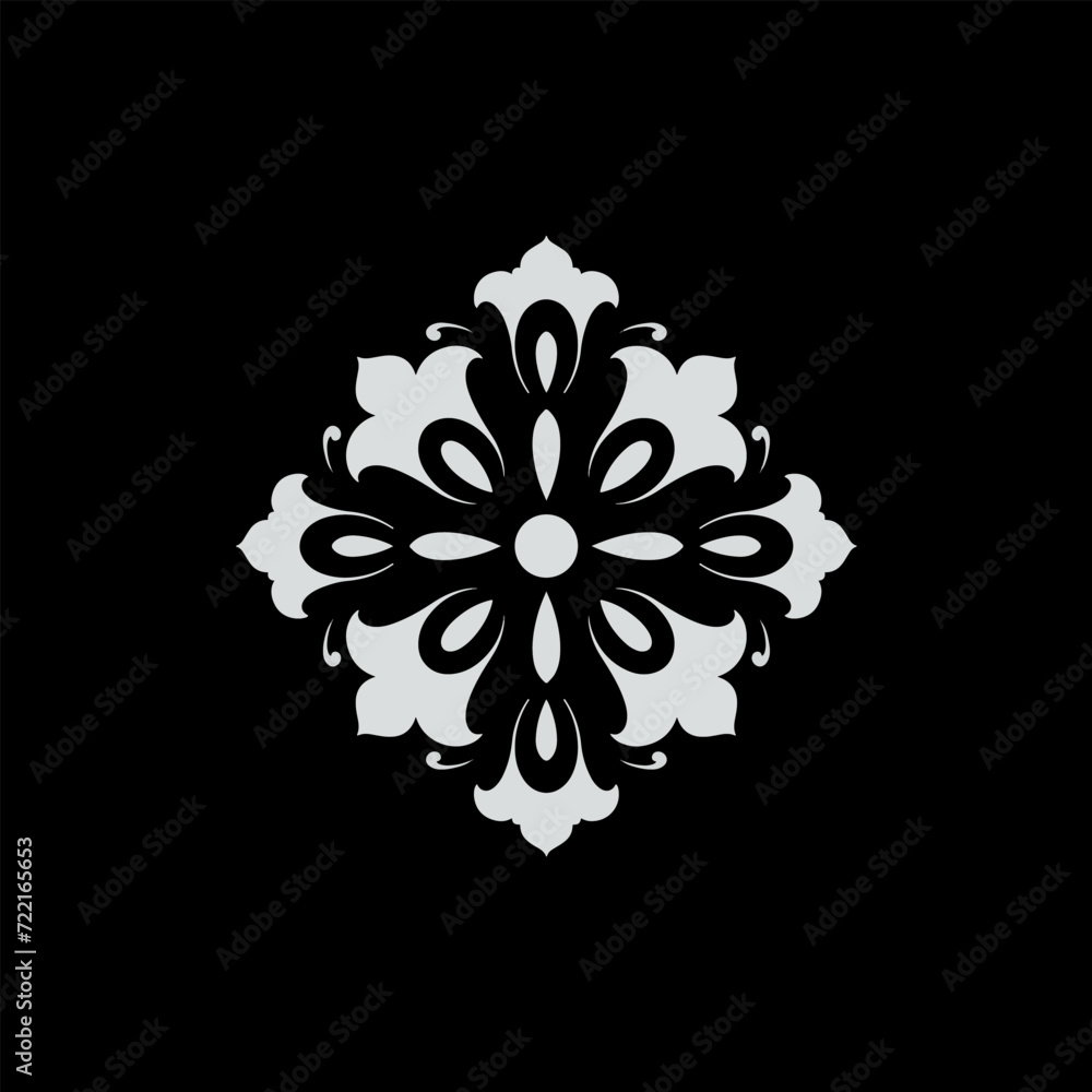 decorative text divider vector scroll curly element mandala border decorative text divider vector scroll curly element mandala border