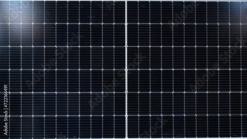 Clean solar panel silicon texture