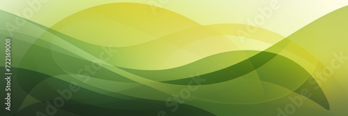 Olive gradient colorful geometric abstract circles and waves pattern background