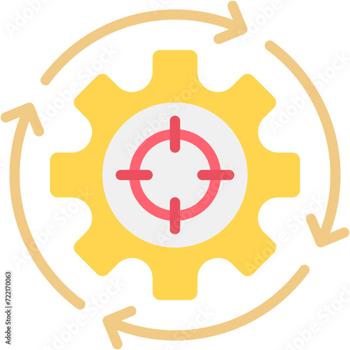 Targeting Process Icon photo