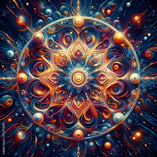 fractal burst background