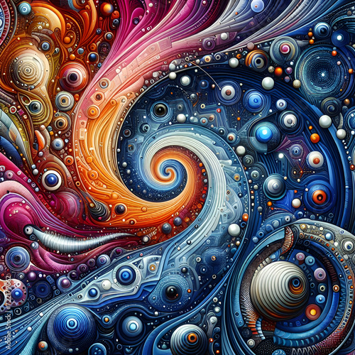 abstract fractal background