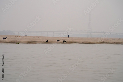 Fototapeta Naklejka Na Ścianę i Meble -  Ganges River Varanasi 