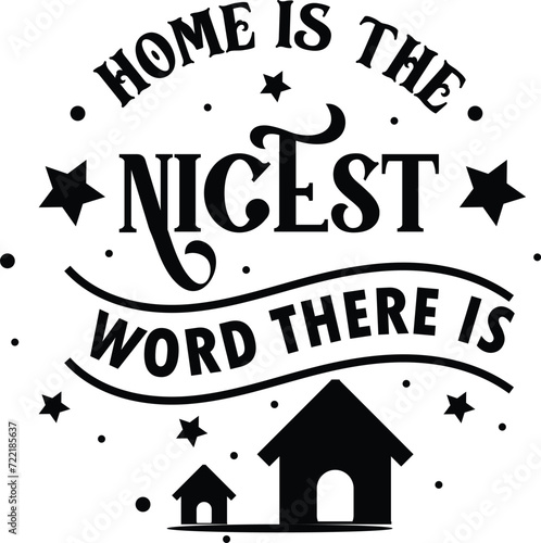 Home Sign SVG Design, Home sign round Sign SVG, Home sweet home, bless this home