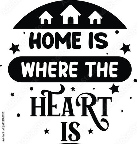 Home Sign SVG Design, Home sign round Sign SVG, Home sweet home, bless this home