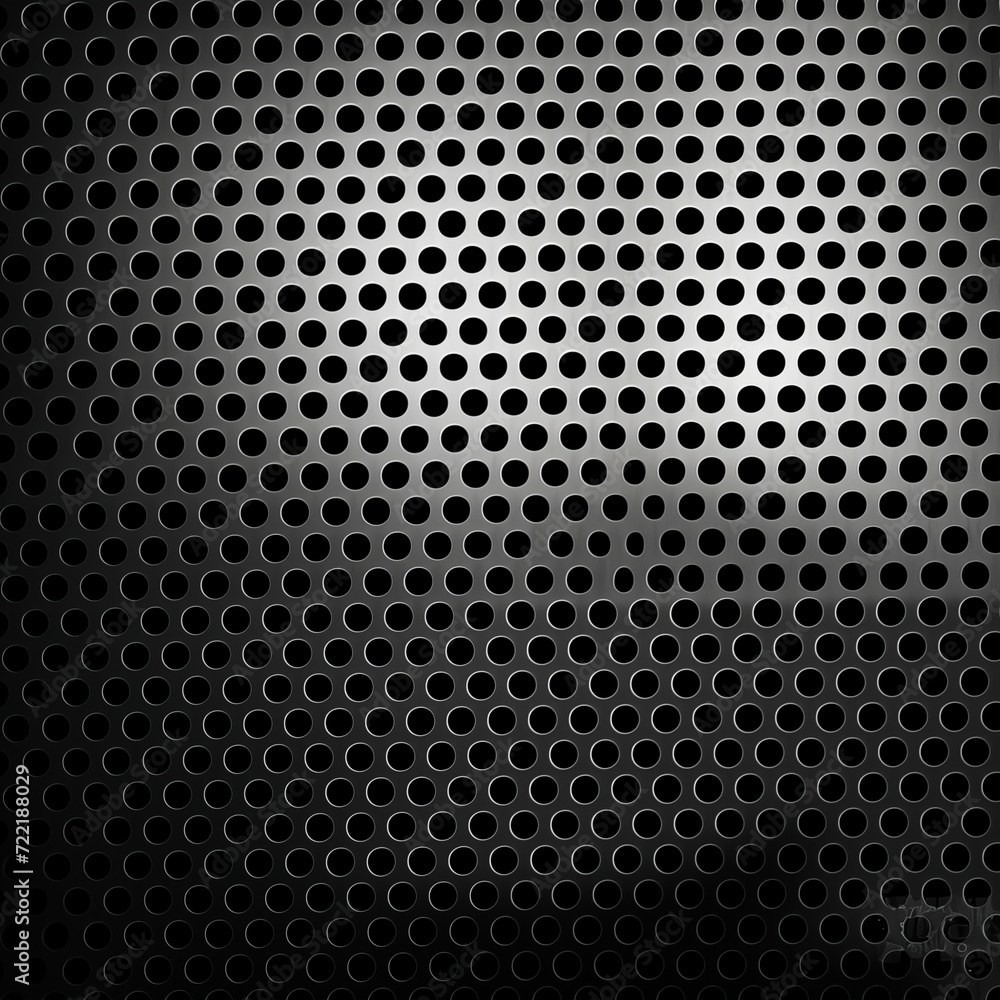 Dark metal hexagon mesh pattern background ai generated Dark metal hexagon mesh pattern background ai generated