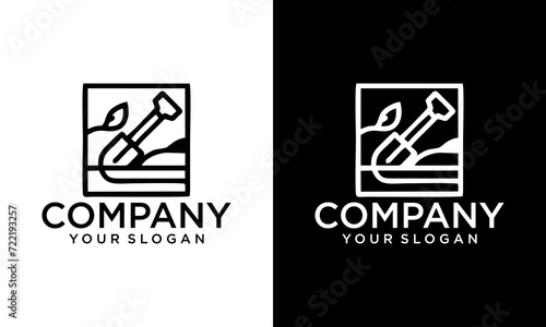 Gardening Logo Design Vector Template