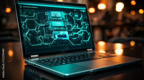 A laptop screen showing a prompt to save backup codes, emphasizing the foresight in securing access, with the digital lifelines ready to be utilized when the need arises. © Amazing-World