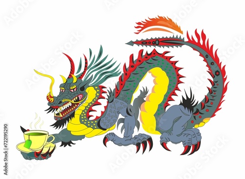 Dragon symbol of China № 8