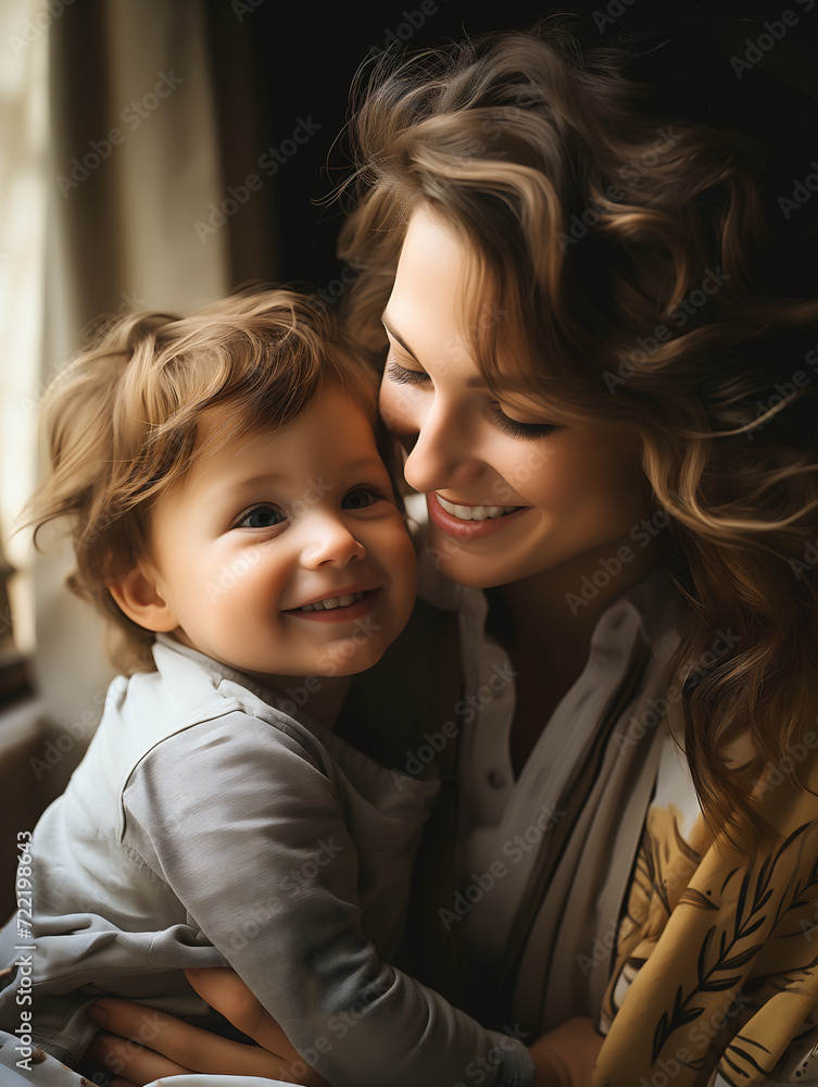 happy family background. AI Generative happy family background. AI Generative
