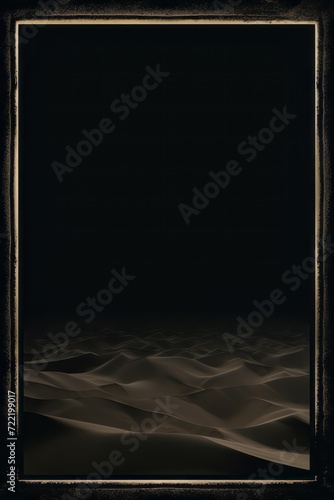 Cornice, bordo, confine, verticale, dorata a tema sabbia e deserto photo