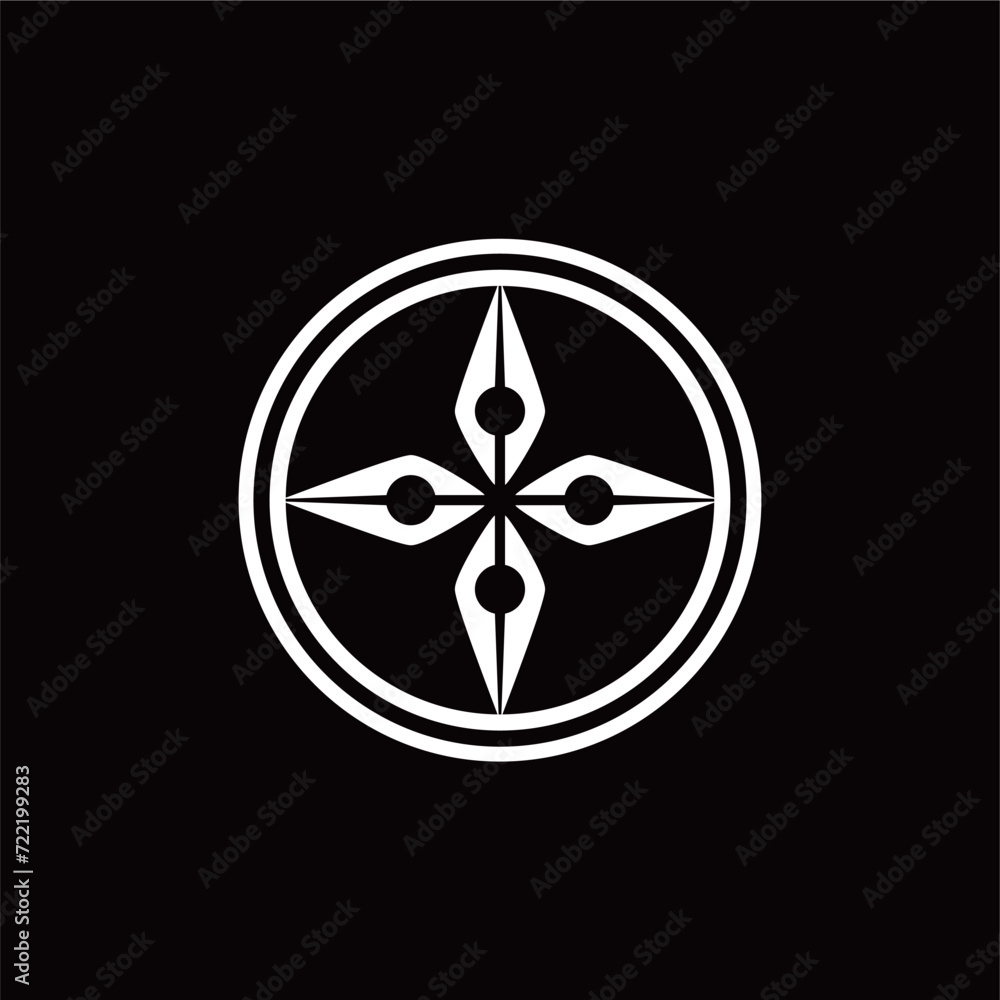 Pen shield logo is suitable for graphic needs Pen shield logo is suitable for graphic needs