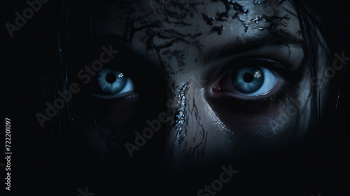 Eyes of the Abyss. Portrait in the Realm of Horror