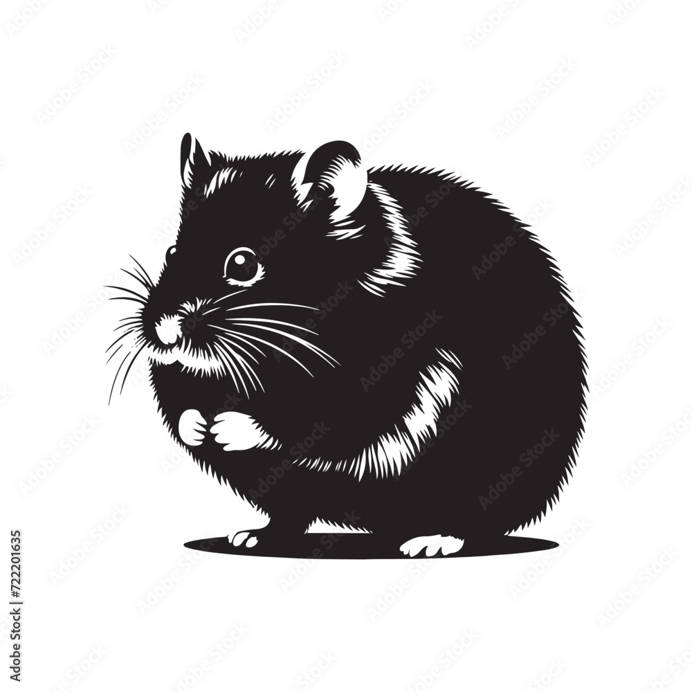Furry Friends in Focus: Hamster Silhouette Collection Highlighting the Graceful Outlines of Lively Rodents - Hamster Illustration - Hamster Vector
Furry Friends in Focus: Hamster Silhouette Collection Highlighting the Graceful Outlines of Lively Rodents - Hamster Illustration - Hamster Vector