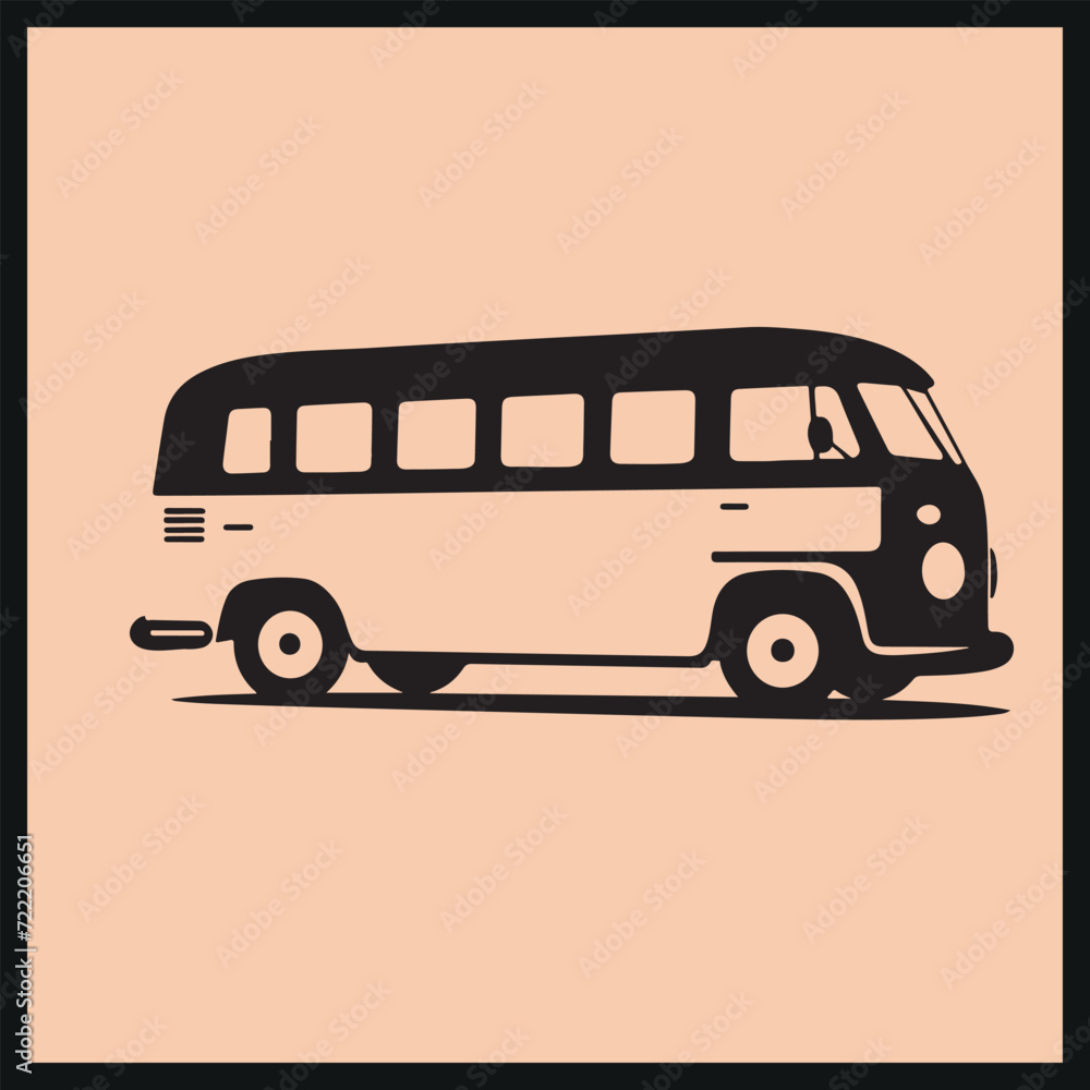 Black Silhouette Bus Vector Image , Public Transport Bus Vector Illustration, Bus Icon Black Silhouette Bus Vector Image , Public Transport Bus Vector Illustration, Bus Icon