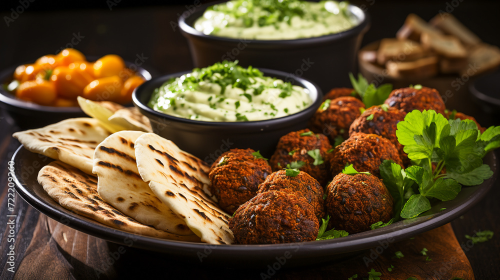 Middle Eastern falafel