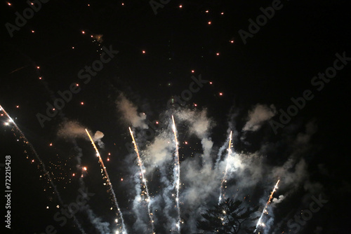 fireworks in the sky