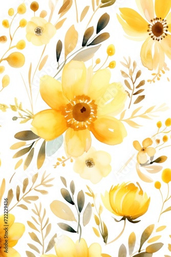 Yellow several pattern flower © Celina