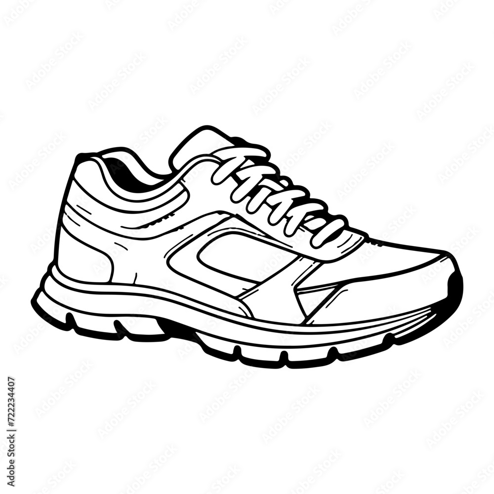 sneakers icon illustration, sneakers silhouette logo svg vector sneakers icon illustration, sneakers silhouette logo svg vector