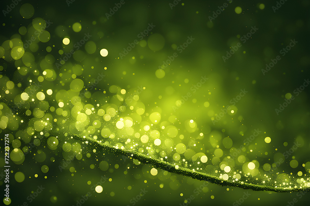 Olive glow particle Olive glow particle