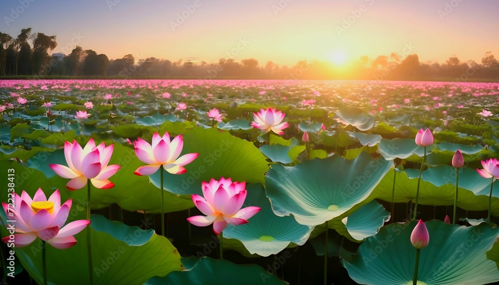 custom made wallpaper toronto digitallotus flower in the pond